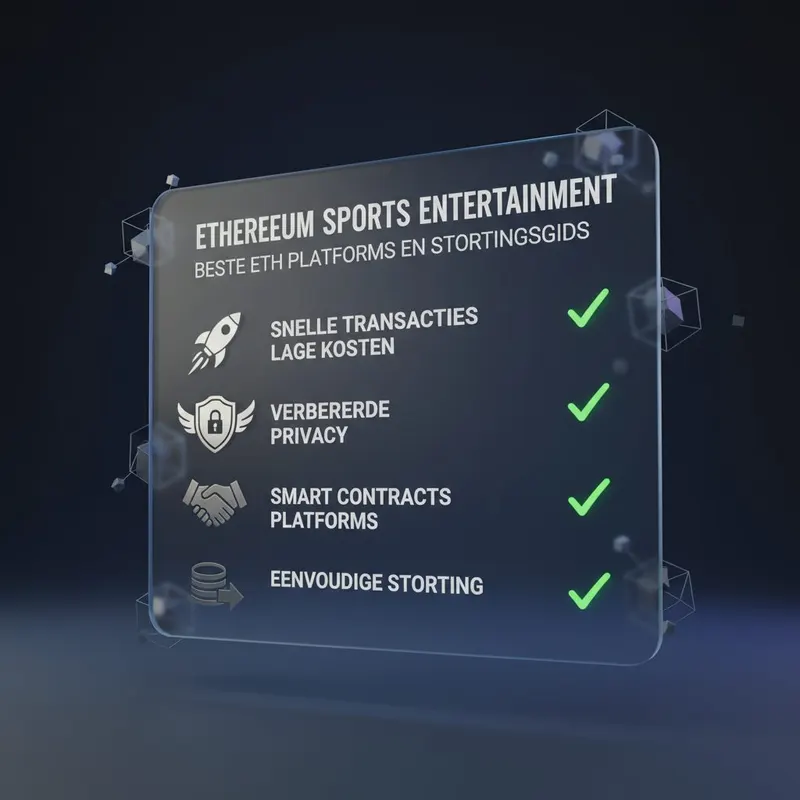 Ethereum Betting: Beste ETH Platforms en Stortingsgids tjekliste