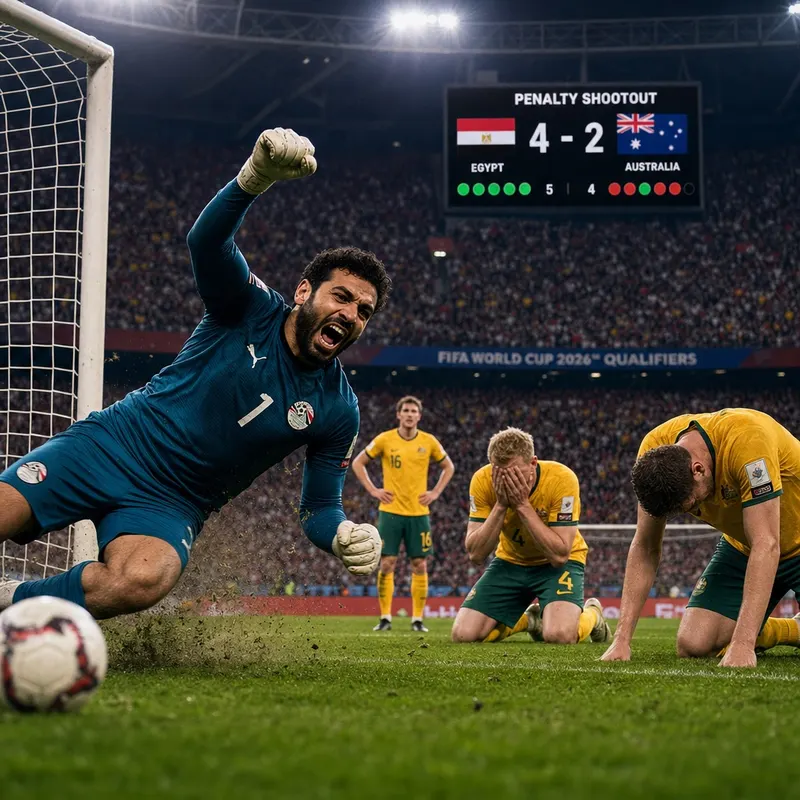 Egypt Dump Socceroos Out of World Cup on Penalties in Atlanta