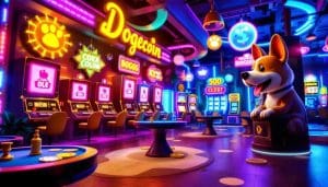 Popular games at Dogecoin casinos