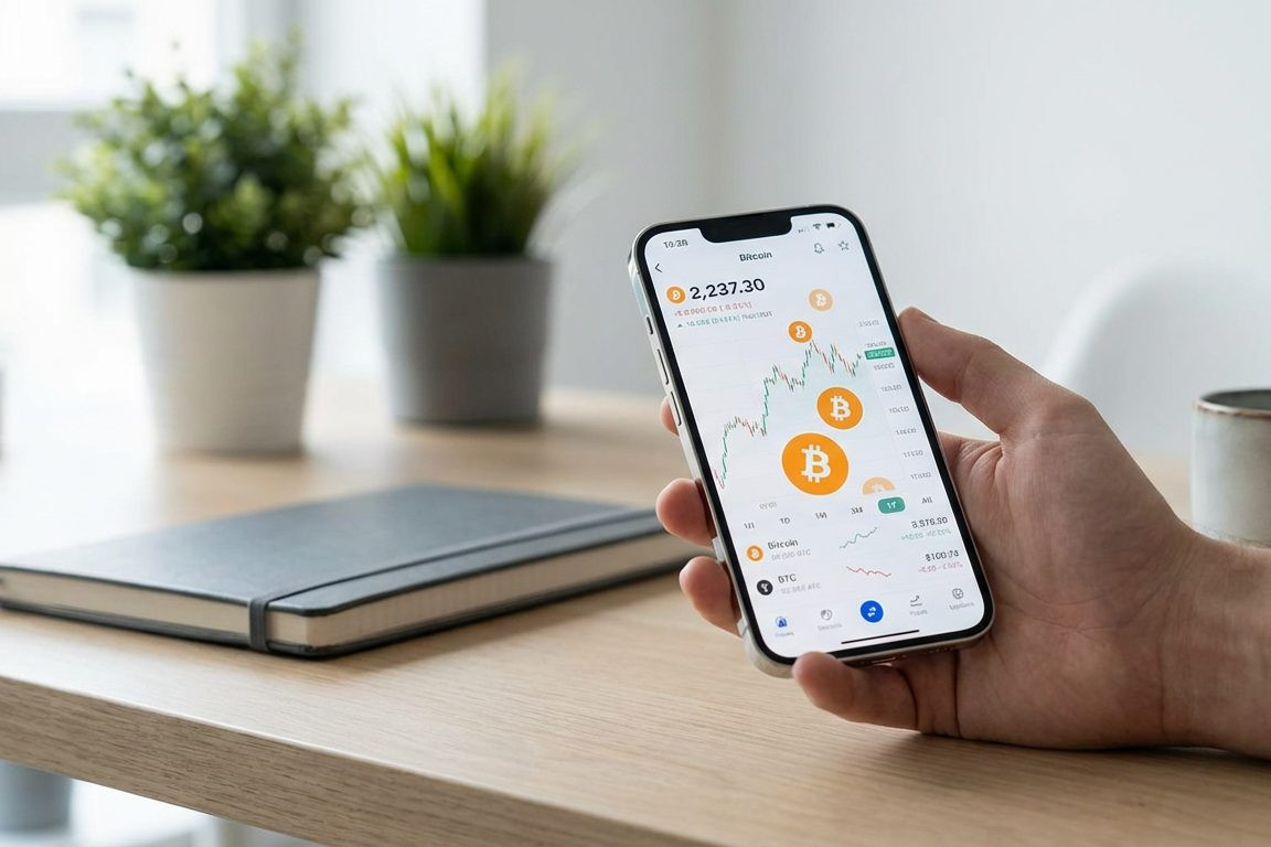 Gratis cryptocurrency bonus uden indskud på smartphone app