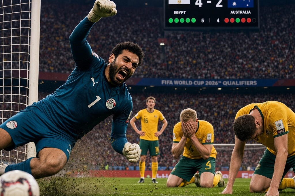 Egypt Dump Socceroos Out of World Cup on Penalties in Atlanta