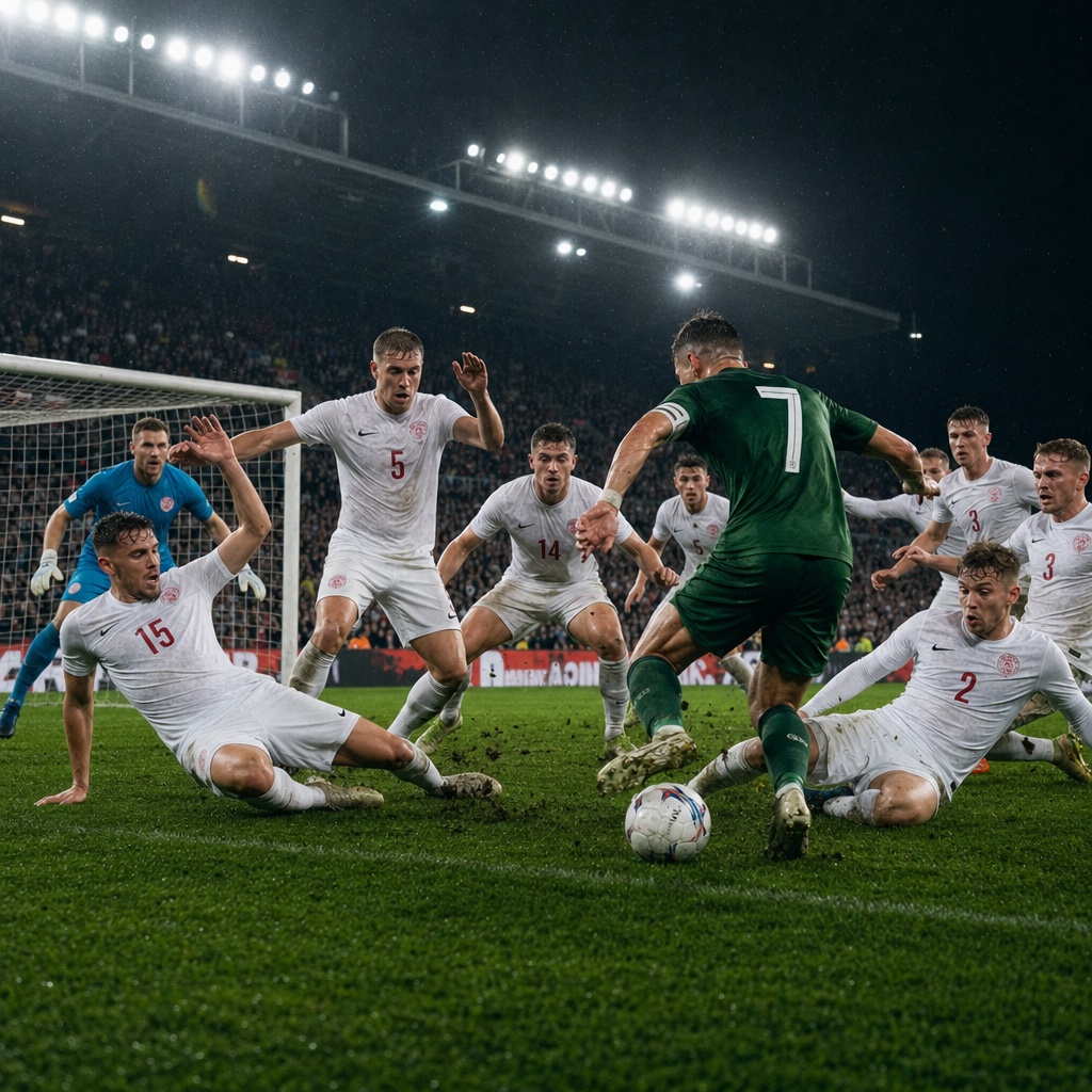 England Survive Mexico Thriller With 10 Men to Reach World Cup Quarters