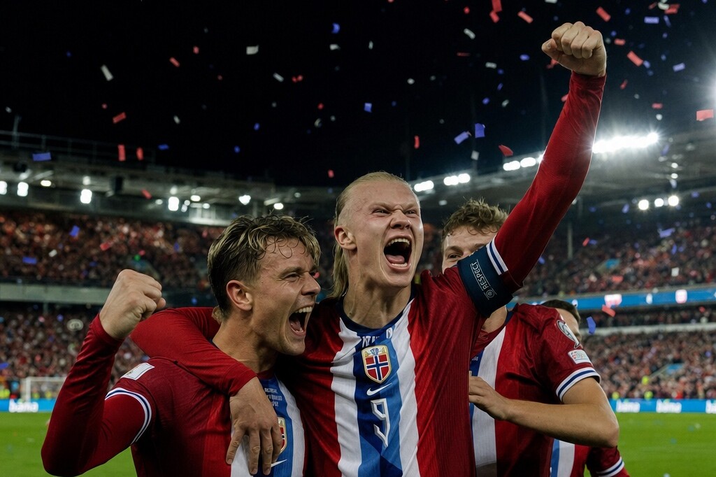 Mondiali 2026: la Norvegia festeggia la vittoria nella notte