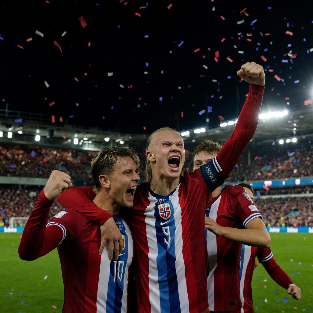 Mondiali 2026: la Norvegia festeggia la vittoria nella notte