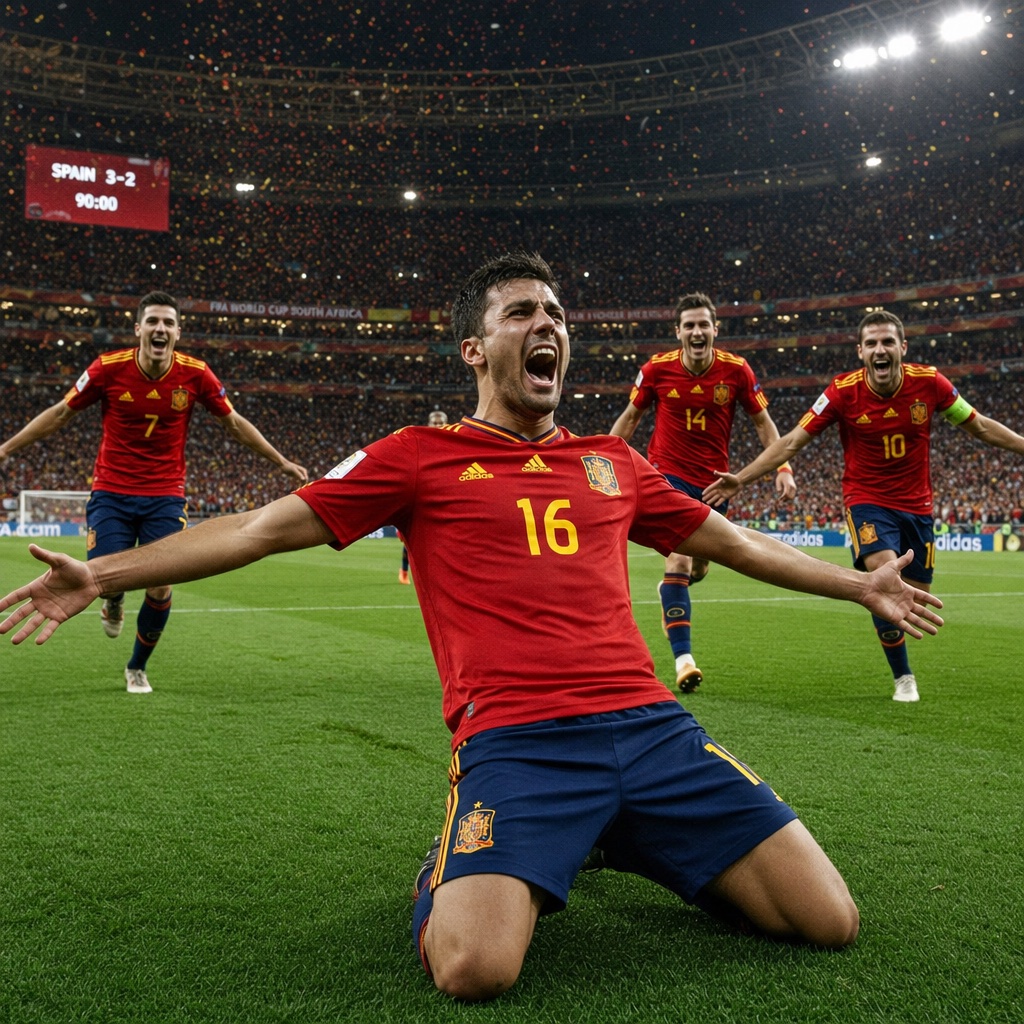 Spagna in semifinale ai Mondiali 2026: Merino punisce l'errore di Lammens
